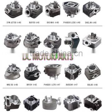 Motorcycle Cylinder for Buxy,SYM,NRG,Derbi,SR