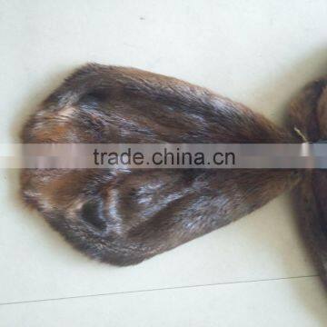 Raw Beaver Skin / Natural Real Beaver Pelt