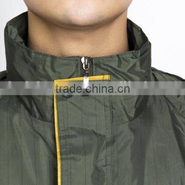 Newest Raincoat Factory High Quality Electrostatic Prevention Raincoat Suit With Pant for Men photo-6