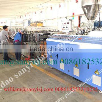 Recycled PVC/WPC plastic crust foamed board/sheet making machine