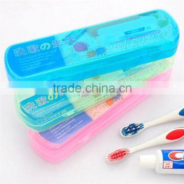 Plastic Toothpaste & Toothbrush Case, Trval Plastic Toothbrush and Toothpaste Case, Convenient Plastic Toothbrush Box