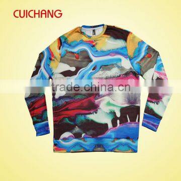 OEM High Quality Crewneck Sweatshirt Custom Printed sweatshirt Sublimation sweatshirt