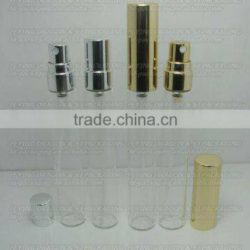 10ml screw sprayer perfume bottle, with caps