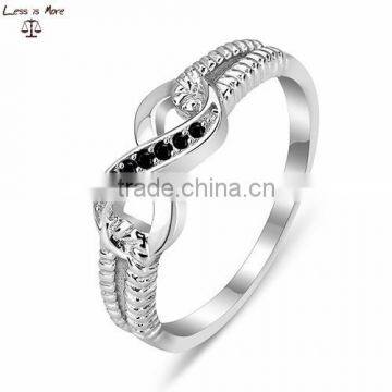 Newest 925 sterling silver ring micro pave ring knuckle rings design