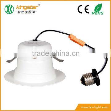 Super Bright Downlight Aluminum 9W Led Downlight With E26 Supplier's Choice