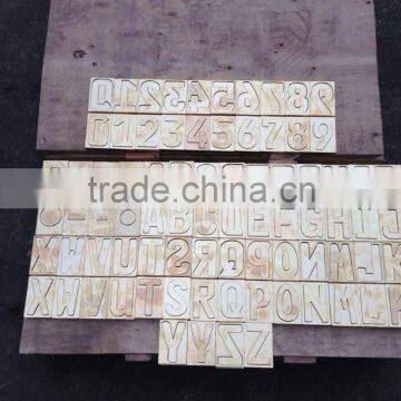 hot selling number mould using in Manual press machine