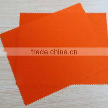 Orange Microfiber Wear Glasses Cleaning Cloth photo-2