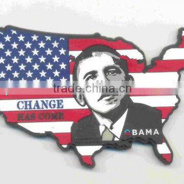 2013 Fashion Metal Fridge Magnet, Obama Fridge Magnet