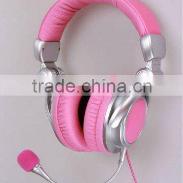 2014 hot sale ear sensitive headphones for kids for girls