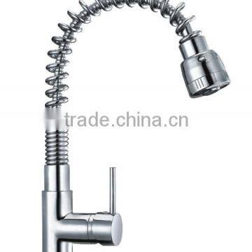 Single lever kitchen sink mixer