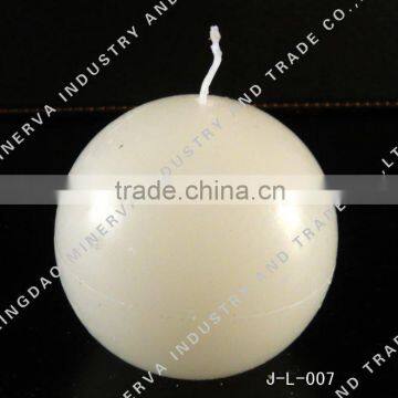 White Scented Candle Ball
