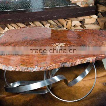 Petrified Arizona wood table top