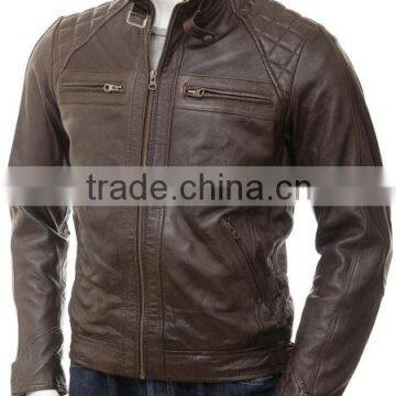 EM manufacture winter clothing customized outdoor down coat men leather jacket,winter apparel