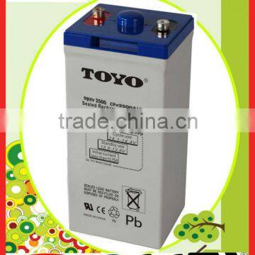 opzv gel battery deep cycle for solar system 2v2500ah