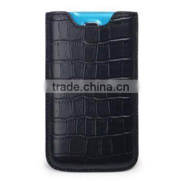 Hand-Stitched Custom Made Opening Leather Case for Samsung Galaxy S6 Edge