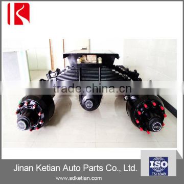 Trailer suspension tandem axle trailer suspension bogie