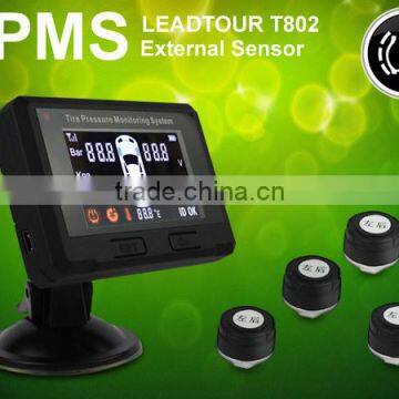 Wireless TPMS, External Sensor, Tire Pressure Monitor System,