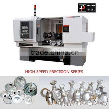 Fully automatic CNC spinning machine for lighting industry metal fabrication