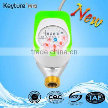 Wired Remote Valve Control Water Meter(Green Color)