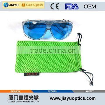 Green Mesh Nylon Black Drawstring Glasses Sunglasses Pouch Bag                        
                                                Quality Choice