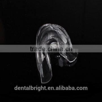 gel prefilled dental mouth trays for teeth whitening