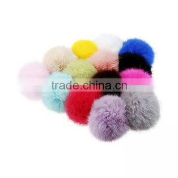 New Design Rabbit Fur Ball Keychain With Great Price photo-6