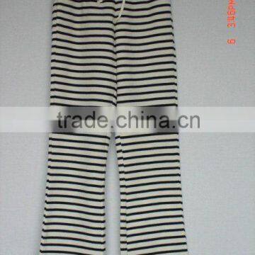 Yarn Dyed stripe ladies fashion pants