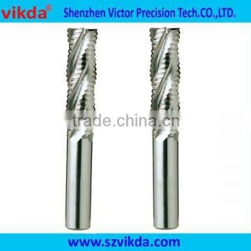 Hss Multiple Teeth Rougher with Weldon Shank End Mills