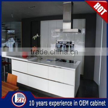 2016 uv acrylic modern high gloss kitchen cabinets small kitchen design