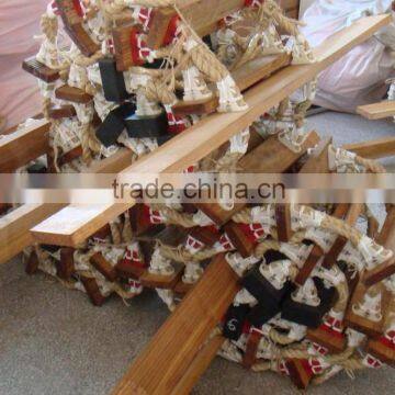 marine wooden pilot rope embarkation ladder/Pilot rope ladder