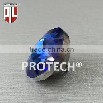30mm Blue Crystal Buttons for Bed Headboard uk Market photo-2