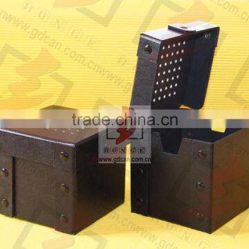 Hot selling luxury cardboard gift box for watches with hinged lid