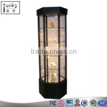 Commercial accrylic display cabinet for carton display stand