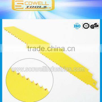 Bi-metal Saber Saw Blades DT2349 6TPI / 10TPI For Cutting Wood and Nail