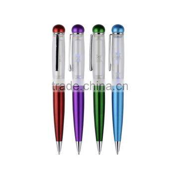 Newest design popular crystal promotion pen, High-grade office stationery class gifts