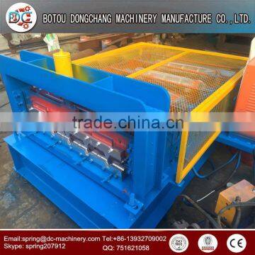 Arch galvanized roof curving sheet roll forming machinery