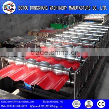 Steel Roof Glazed Tile Roll Forming Machine China Factory