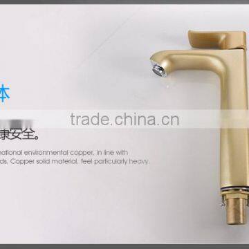 LABRAZE LE12008 Gold Finish Lavatory Basin Long Neck Brass Faucets for the Bathroom photo-5