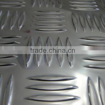 Mirror Five Bars Chequered Aluminum Sheet/coil For Tread Plate