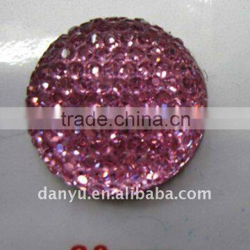 Shining Resin Rhinestone-Flat back resin craft(Cabochon)