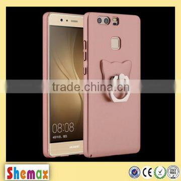 Mobile phone finger ring case factory price for huawei p9