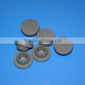 20mm medical rubber stopper with aluminum cap for injection glass vials