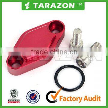 Motorcycle Billet Parts Red Parking Brake Block Off Kit for ATV Bikes