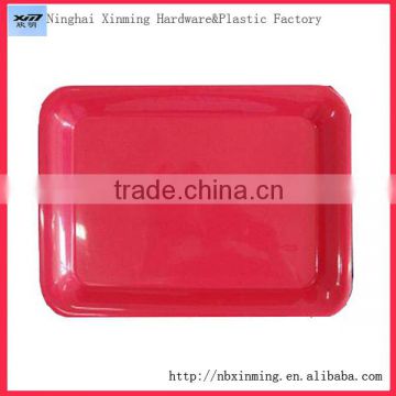 Plastic custom printed food serving tray