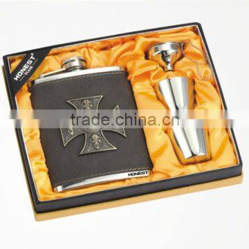 flagon suit 8OZ-67TPT-1D + glass jug sets,Stainless steel hip flask of jug or flagon,wine pot