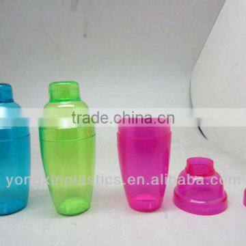 250ml plastic mini plastic cocktail shakers