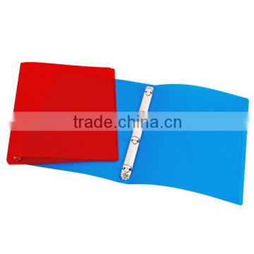 A4 Transparent Color Ring File Folder/PVC Ring File