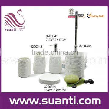 wholesale cheap custom hotel bathroom accessory set China