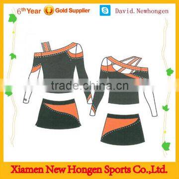 2015 latest cheerleading uniforms design ,wholesale cheer dance costumes