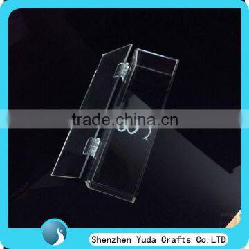 promotional small acrylic box wholesale customize size clear acrylic gift box